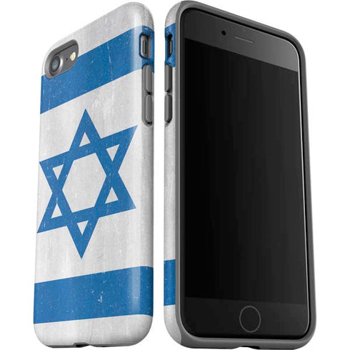 Israel Flag Distressed iPhone SE (2nd & 3rd Gen) Pro Case